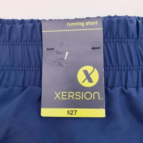 Xersion Running Short Blue Built-In Brief Size XXL Ocean Floor - Picture 11 of 11